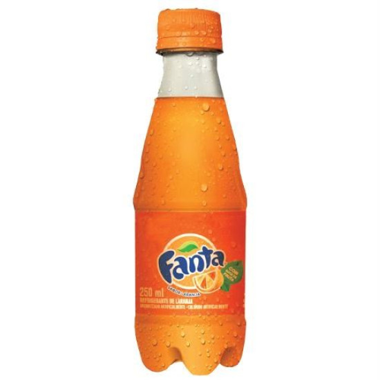 REFRIGERANTE FANTA LARANJA PET 200ML