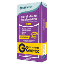 FEXOFENADINA 180MG COM 10 CAPSULAS EUROFARMA
