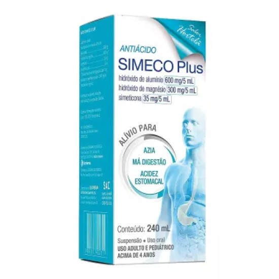 SIMECO PLUS SUSP C/240 ML NOVA FORMULA