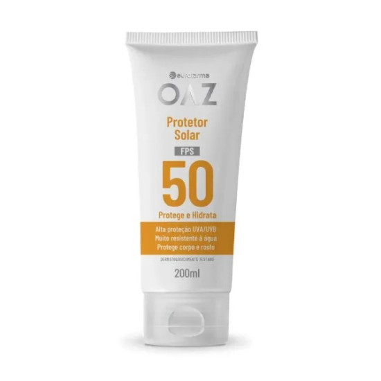 PROTETOR SOLAR FACIAL OAZ  FPS50 200ML