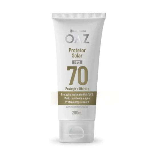 PROTETOR SOLAR FACIAL OAZ  FPS70 200ML