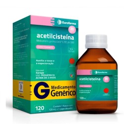 ACETILCISTEINA XPE 20MG C/120ML EUROFARMA