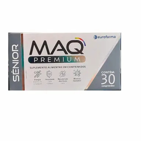 MAQ SENIOR SUP ALIMENTAR COM 30 CAPSULAS