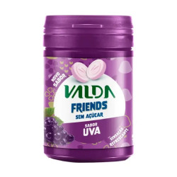 VALDA FRIENDS UVA SEM ACUCAR 50G