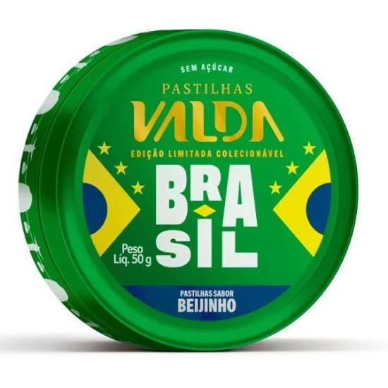 VALDA CAMPEOES BRASIL BEIJINHO 50G