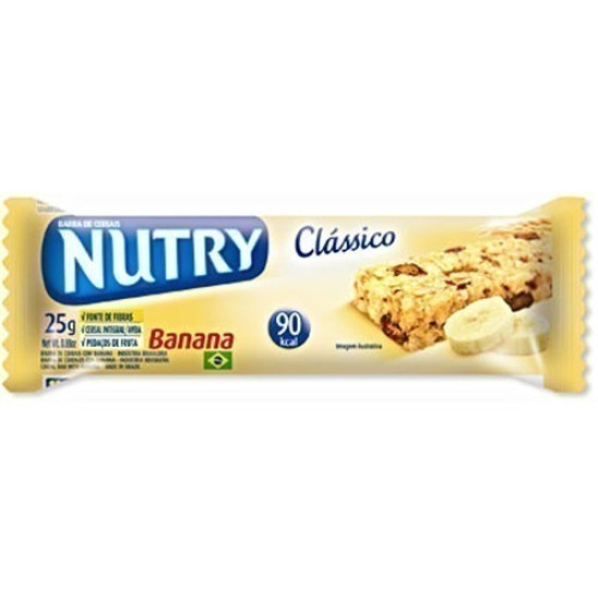BARRA DE CEREAL NUTRY BANANA 22G