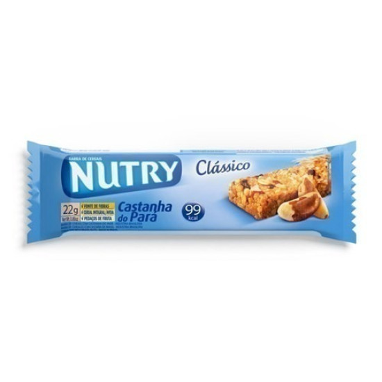 BARRA DE CEREAL NUTRY CASTANHA DO PARA 25G