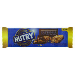 BARRA DE CEREAL NUTRY CASTANHA/CHOCOLATE 25G