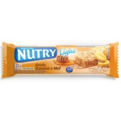 BARRA DE CEREAL NUTRY AVEIA BANANA MEL 22G