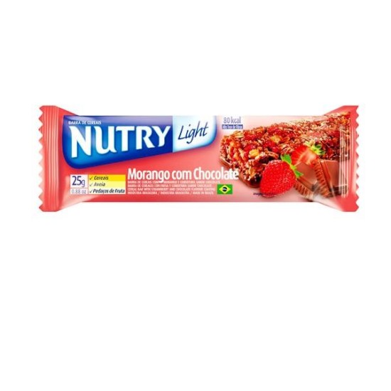 BARRA DE CEREAL NUTRY MORAN/CHOCOLATE 22GR