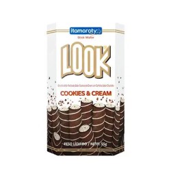 WAFER BISCOITO LOOK COOKIES E CREAM 55G