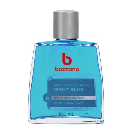 LOCAO POS BARBA BOZZANO NIGHT BLUE C/100 ML