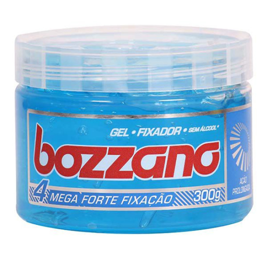 GEL FIXADOR BOZZANO AZUL MEGA FORTE ACAO PROLONGADA 4 300G