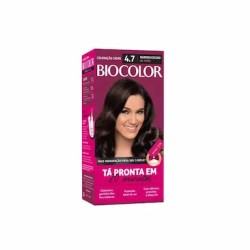 TINTURA PARA CABELO BIOCOLOR MINI KIT 4.7 MARRON ESCURO