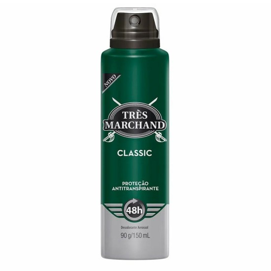 DESODORANTE SPRAY TRES MARCHAND CLASSIC 150 ML