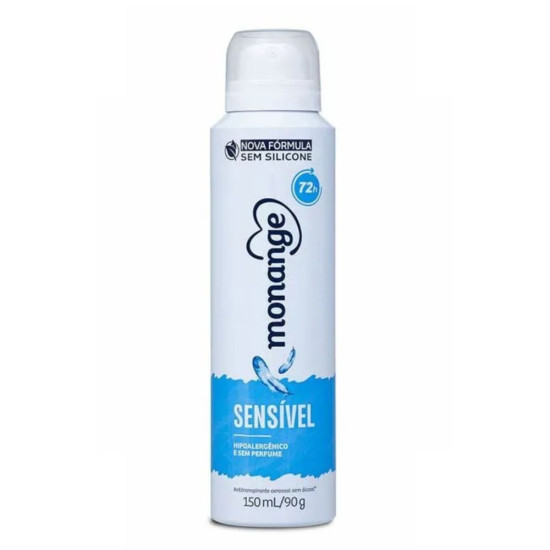 DESODORANTE AEROSOL MONANGE SENSIVEL 150ML