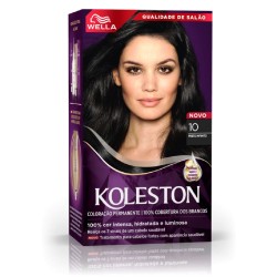 TINTURA PARA CABELO KOLESTON 10 PRETO INFINITO