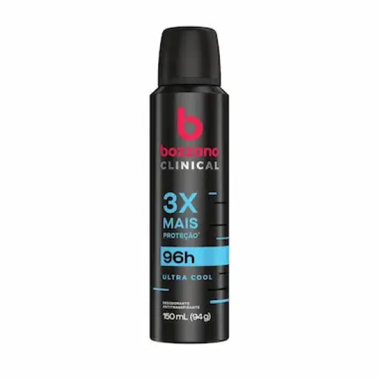 DESODORANTE AEROSOL SOL BOZZANO MASCARA CLINICAL ULTRA COOL 150ML