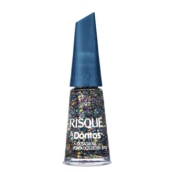 ESMALTE RISQUE DORITOS OUSADIA NAS PONTAS DOS DEDOS 8ML