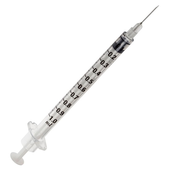 SERINGA BD TUBERCULINA 1 ML AG 13 X 3,8