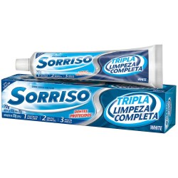 CREME DENTAL SORRISO TRIPLA LIMPEZA COMPLETA 70G