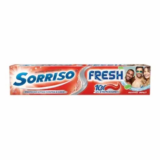 CREME DENTAL SORRISO FRESH GEL MENTHOL 90 G