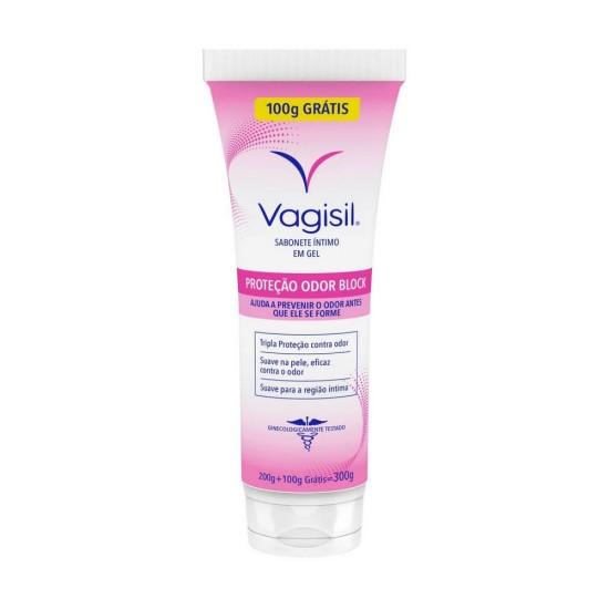 SABONETE INTIMO VAGISIL ODOR BLACK C/ 200G + 100 GTS