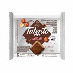 CHOCOLATE GAROTO TALENTO DIET 25G