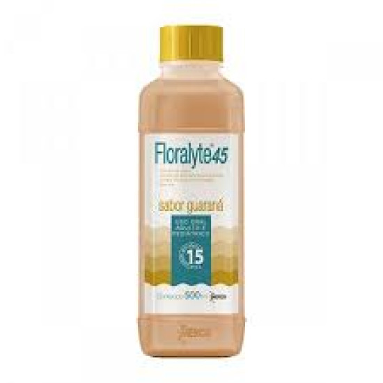 FLORALYTE SOL GUARANA COM 500 ML