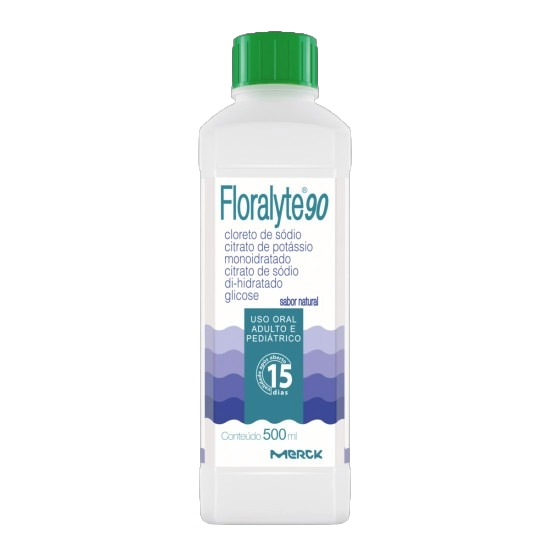FLORALYTE SOL NATURAL COM 500 ML