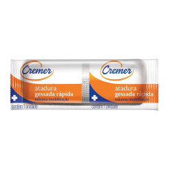 ATADURA GESSADA CREPE 10 CM 1 UND