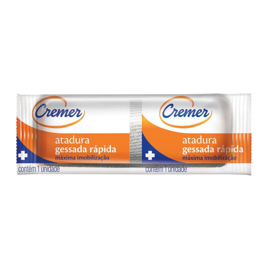 ATADURA GESSADA CREPE 10 CM 1 UND