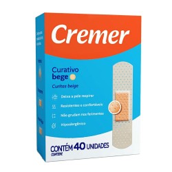 CURATIVO CREMER BEGE CARE C/40 UN