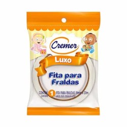 FITA FRALDA CREMER LUXO AMARELA 19MMX20M