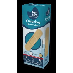 CURATIVO BEGE BEM CARE C/10 UND