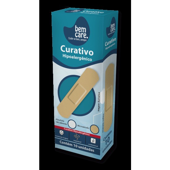 CURATIVO BEGE BEM CARE C/10 UND