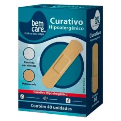 CURATIVO BEGE BEM CARE C/40 UND