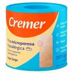 FITA MICROPOROSA CREMER BEGE 2,5CM X 4,5M