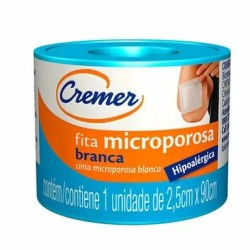 FITA CREMER MICROPOROS 2,5CM X 90CM