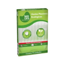 HASTES FLEXIVEIS BEM CARE ECO C/75 UND