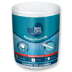 HASTES FLEXIVEIS BEM CARE FLIP TOP COM 150 UND