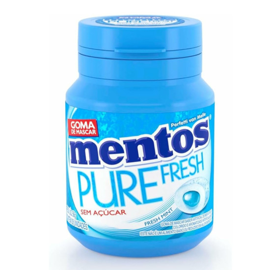 CHICLETE MENTOS GARRAFINHA MENTA 56G