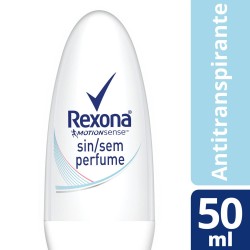 DESODORANTE ROLLON REXONA S/PERFUME 50ML