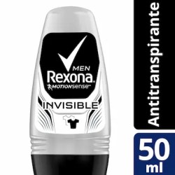DESODORANTE ROLLON REXONA MEN INVISIBLE 50ML