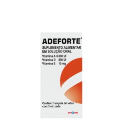 ADEFORTE AMP C/3 ML