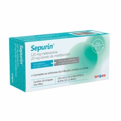 SEPURIN 120/20 MG C/20 COMPRIMIDOS