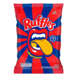 ELMA CHIPS RUFFLES CHURRASCO 115G
