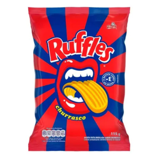 ELMA CHIPS RUFFLES CHURRASCO 115G