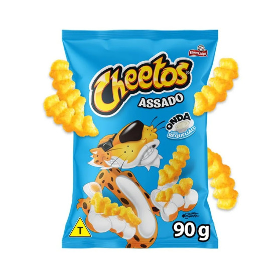 ELMA CHIPS CHEETOS ONDA REQUEIJAO 90G