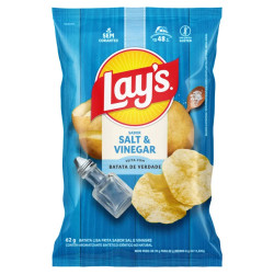 ELMA CHIPS LAYS SALT VINEGAR 62G